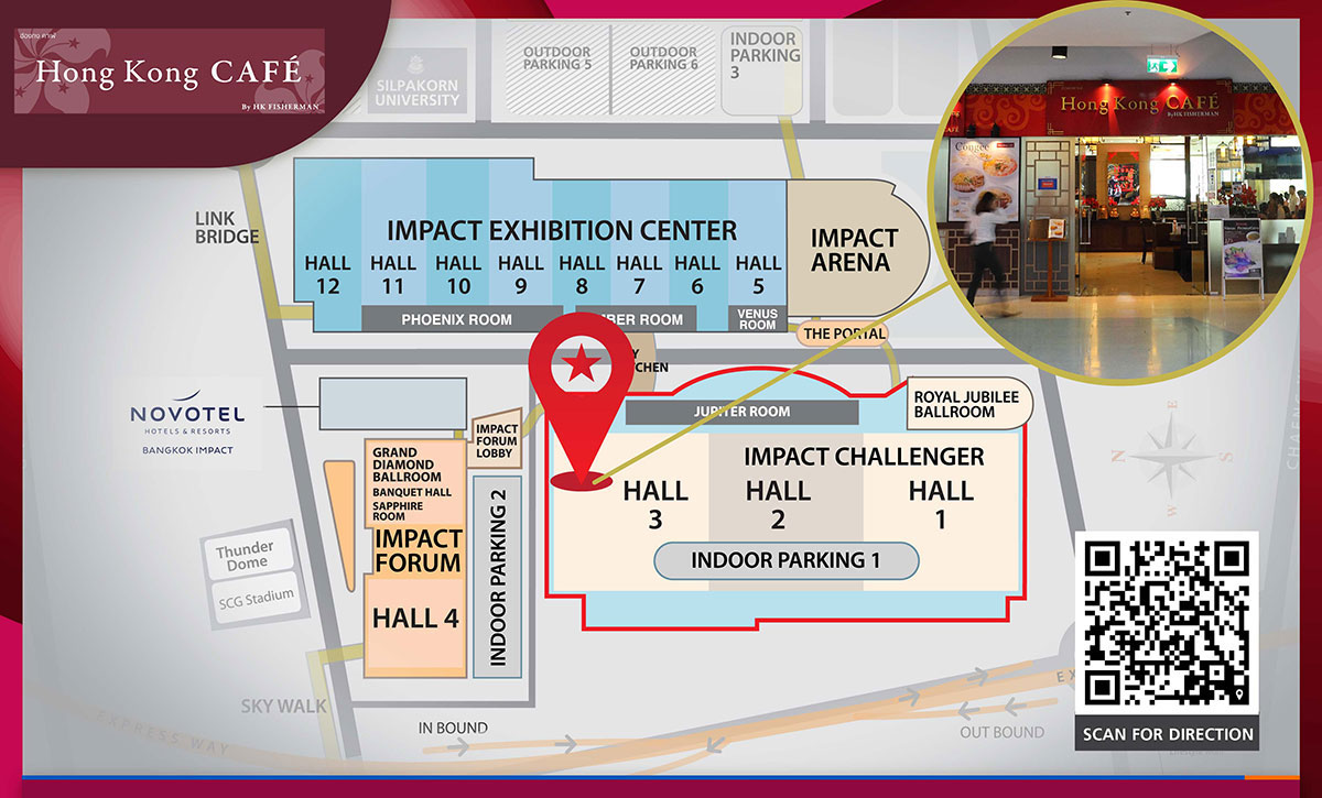 Hong kong Café Map